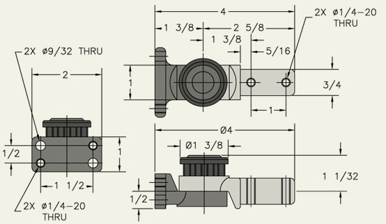 ALT-stainless steel dimensions