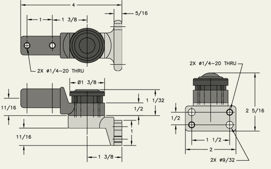 ALT-stainless steel dimensions