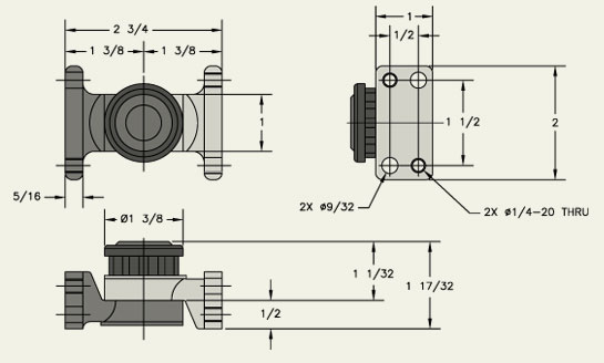 ALT-stainless steel dimensions