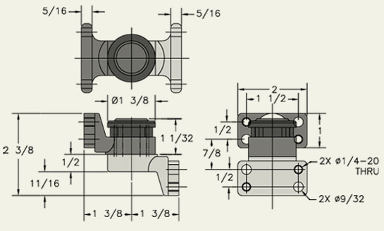 ALT-stainless steel dimensions